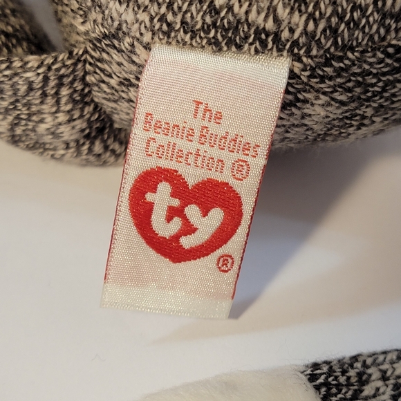 TY Beanie Buddies Collection 2 Sock Monkeys Both Year 2011 - Picture 4 of 12